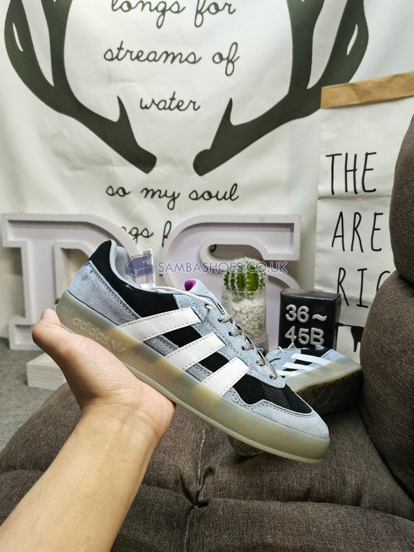 Mark Gonzales x Adidas Aloha Super "Brainwash Victim" - Halo Silver/Cloud White/Core Black - FY0447 Classic Originals Shoes