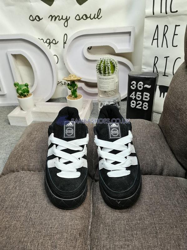 Atmos x Adidas Adimatic "Black White Gum" - Core Black/Crystal White/Gum - HQ6900 Classic Originals Shoes