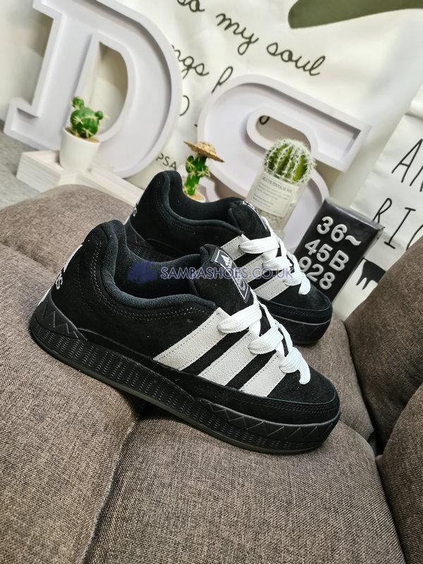 Atmos x Adidas Adimatic "Black White Gum" - Core Black/Crystal White/Gum - HQ6900 Classic Originals Shoes