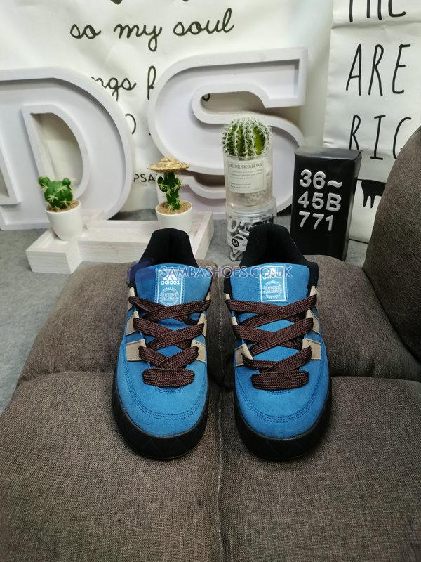 Atmos x Adidas Adimatic "Blue Brown" - Pantone/Crystal White/Blue - HQ6901 Classic Originals Shoes