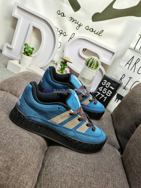 Atmos x Adidas Adimatic "Blue Brown" - Pantone/Crystal White/Blue - HQ6901 Classic Originals Shoes