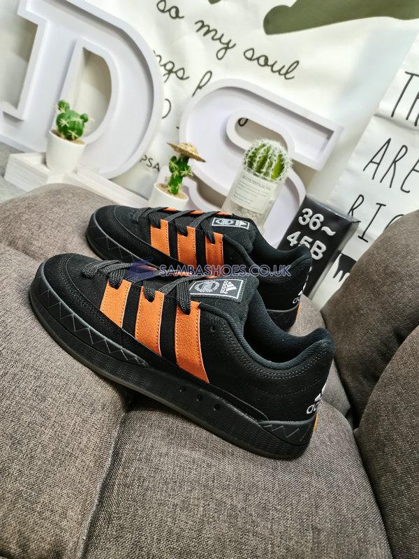 Jamal Smith x Adidas Adimatic "Black Orange Rush" - Core Black/Orange Rush/Cloud White - GX8976 Classic Originals Shoes