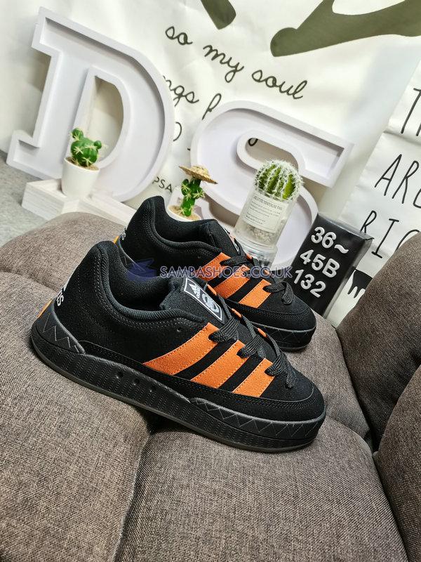 Jamal Smith x Adidas Adimatic "Black Orange Rush" - Core Black/Orange Rush/Cloud White - GX8976 Classic Originals Shoes