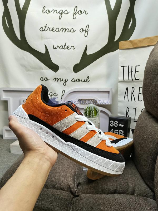 Atmos x Adidas Adimatic "Orange Crystal White" - Orange/Crystal White/Black - GZ6207 Classic Originals Shoes