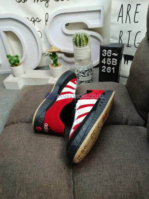 Atmos x Adidas Adimatic "Power Red" - Power Red/Crystal White/Crystal White - GY2093 Classic Originals Shoes