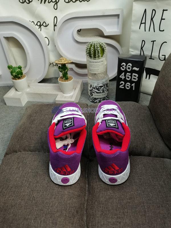 Atmos x Adidas Adimatic "Glow Purple" - Glow Purple/Crystal White/Red - GV6712 Classic Originals Shoes