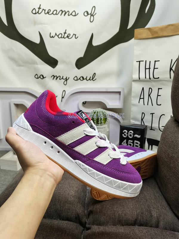 Atmos x Adidas Adimatic "Glow Purple" - Glow Purple/Crystal White/Red - GV6712 Classic Originals Shoes