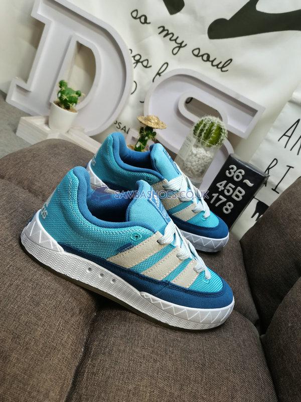 Atmos x Adidas Adimatic "Preloved Blue" - Preloved Blue/Crystal White/Gum - HQ6907 Classic Originals Shoes