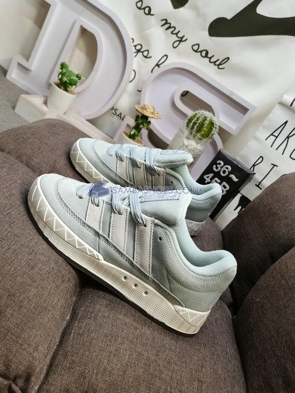 Atmos x Adidas Adimatic "Wonder Silver Gum" - Wonder Silver/Off White/Gum - IE9863 Classic Originals Shoes