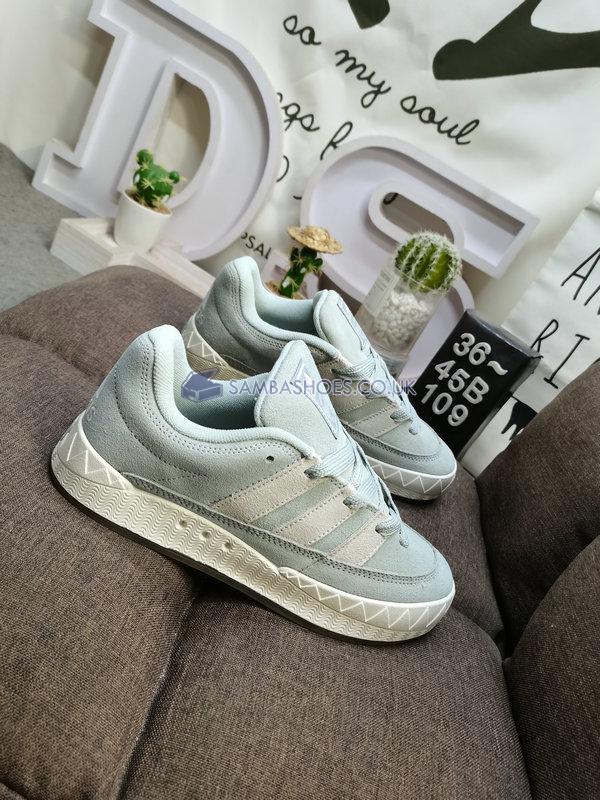 Atmos x Adidas Adimatic "Wonder Silver Gum" - Wonder Silver/Off White/Gum - IE9863 Classic Originals Shoes