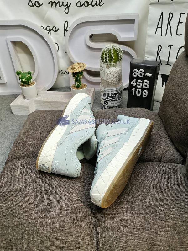 Atmos x Adidas Adimatic "Wonder Silver Gum" - Wonder Silver/Off White/Gum - IE9863 Classic Originals Shoes