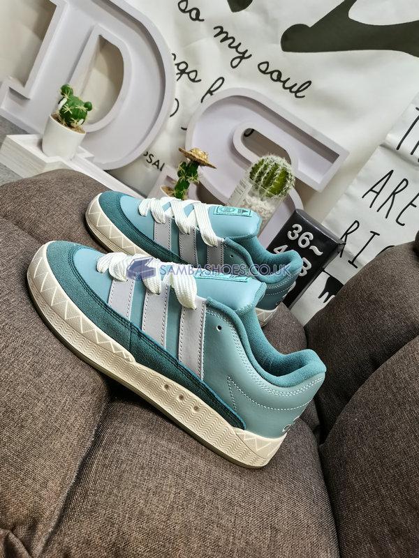 Atmos x Adidas Adimatic "Clear Mint" - Magic Gray/Light Gray Heather/Solid Gray/Clear Mint - IF1590 Classic Originals Shoes