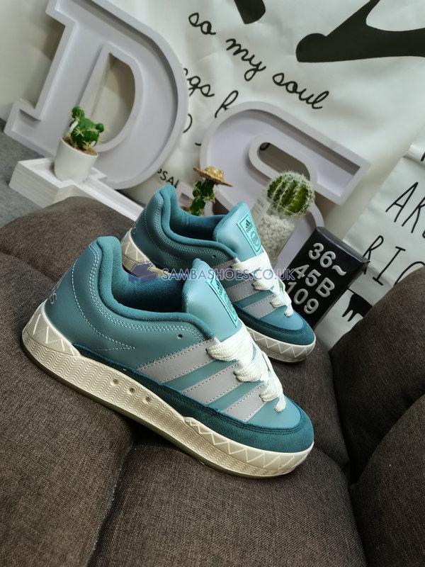 Atmos x Adidas Adimatic "Clear Mint" - Magic Gray/Light Gray Heather/Solid Gray/Clear Mint - IF1590 Classic Originals Shoes