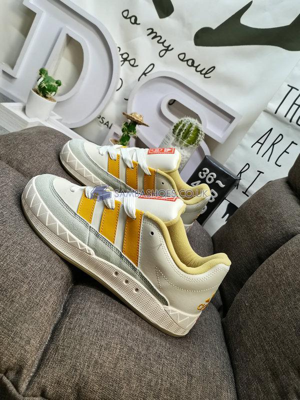 Atmos x Adidas Adimatic "Preloved Yellow" - Off White/Preloved Yellow/Halo Green - IF1589 Classic Originals Shoes