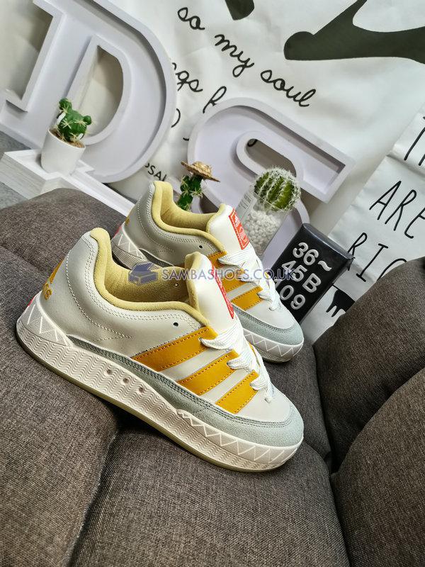 Atmos x Adidas Adimatic "Preloved Yellow" - Off White/Preloved Yellow/Halo Green - IF1589 Classic Originals Shoes