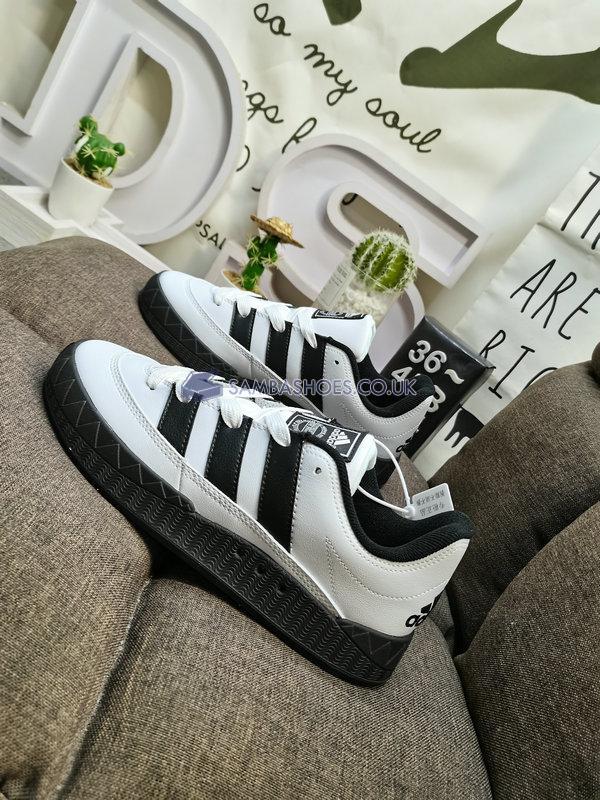 Atmos x Adidas Adimatic Leather "White Black" - Footwear White/Core Black/Footwear White - ID7717 Classic Originals Shoes