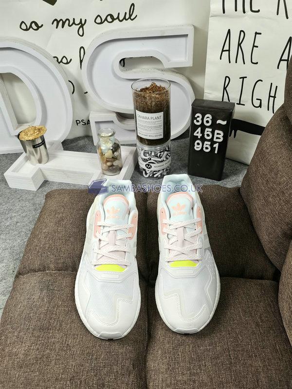 Adidas Wmns Day Jogger "Cloud White Glow Pink" - Cloud White/Cloud White/Glow Pink - GW4914 Classic Originals Shoes