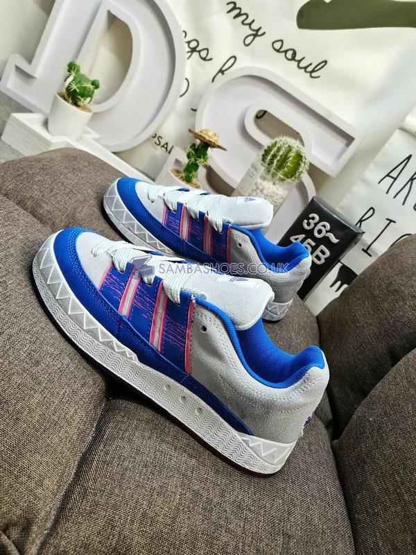 AVENUE & SON x Atmos x Adidas Adimatic "Grey Blue" - Grey/Blue/Orange - IG3300 Classic Originals Shoes