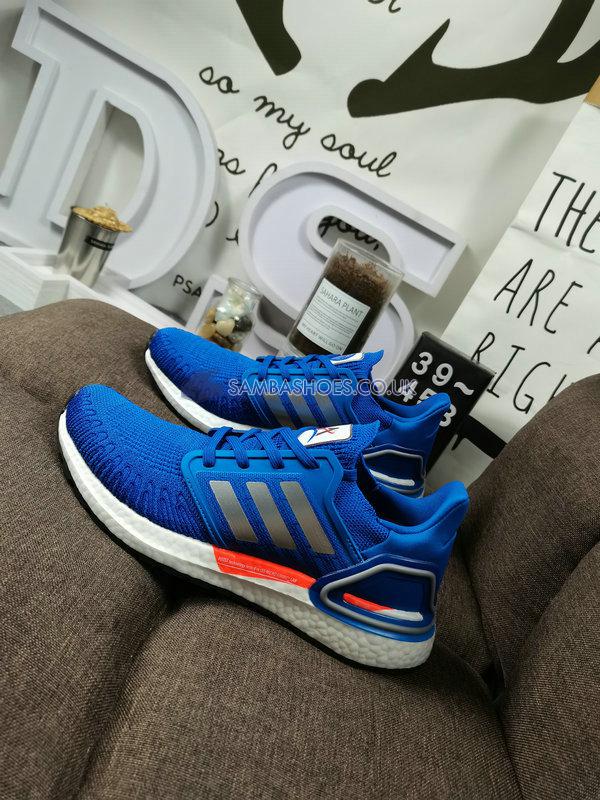 NASA x Adidas UltraBoost 20 "Football Blue" - Football Blue/Football Blue/Football Blue - FX7978 Classic Running Shoes