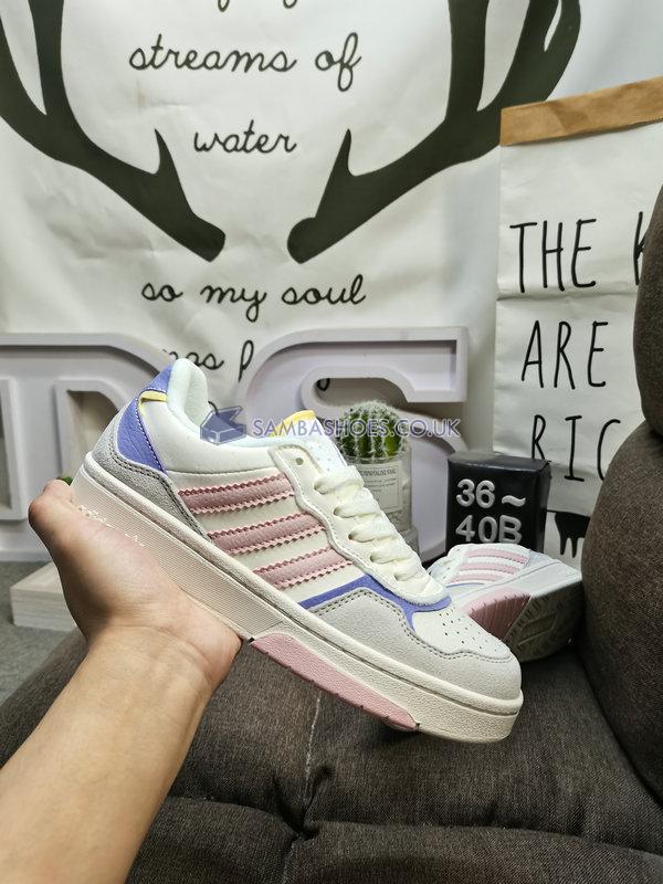 Adidas Courtic "Off White Ivory Pink" - Off White/Ivory Pink - ID4076 Classic Originals Shoes