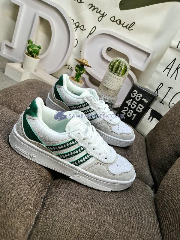 Adidas Courtic "White Green" - White/Green/Grey - ID4080 Classic Originals Shoes