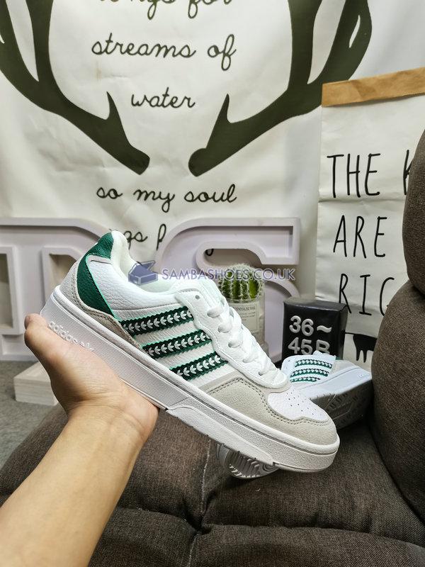 Adidas Courtic "White Green" - White/Green/Grey - ID4080 Classic Originals Shoes