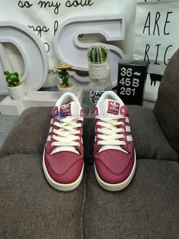 Adidas Centennial 85 Low "Burgundy" - Burgundy/Cloud White/Cream White - GX2216 Classic Originals Shoes