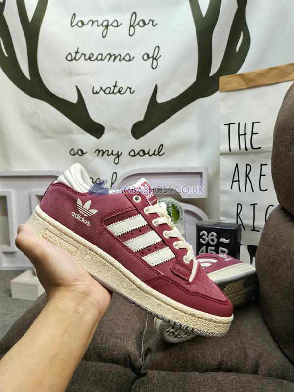 Adidas Centennial 85 Low "Burgundy" - Burgundy/Cloud White/Cream White - GX2216 Classic Originals Shoes