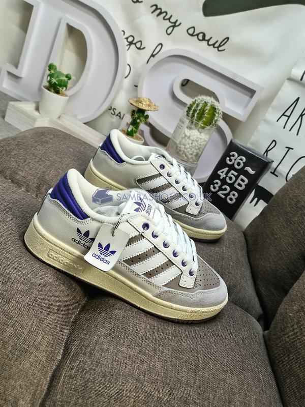 Adidas Centennial 85 Low "White Brown Purple" - White/Brown/Purple - IE2369 Classic Originals Shoes