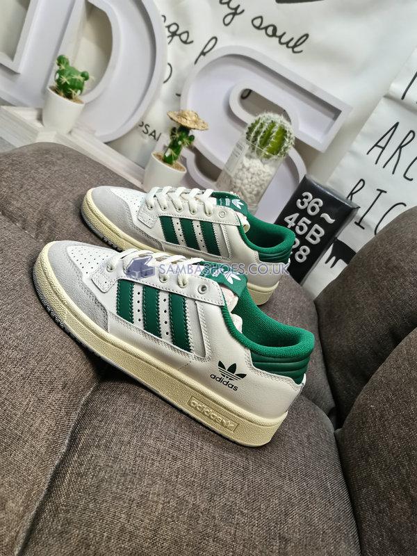 Adidas Centennial 85 Low "White Team Dark Green" - Cloud White/Team Dark Green/Cream White - GX2214 Classic Originals Shoes