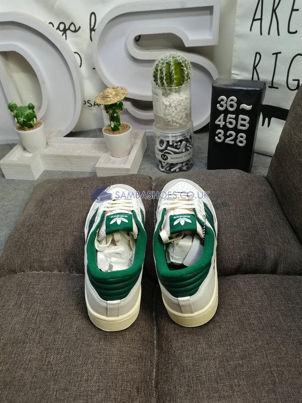 Adidas Centennial 85 Low "White Team Dark Green" - Cloud White/Team Dark Green/Cream White - GX2214 Classic Originals Shoes