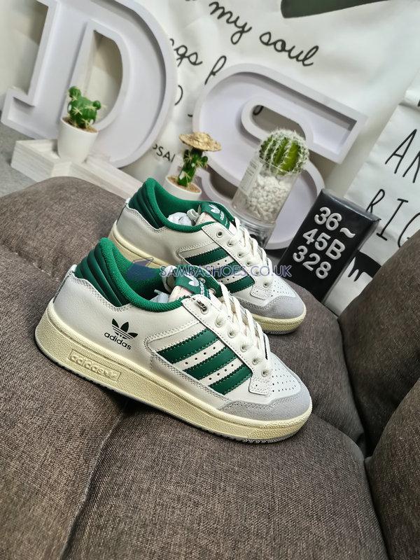 Adidas Centennial 85 Low "White Team Dark Green" - Cloud White/Team Dark Green/Cream White - GX2214 Classic Originals Shoes