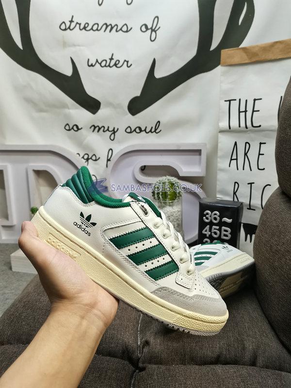 Adidas Centennial 85 Low "White Team Dark Green" - Cloud White/Team Dark Green/Cream White - GX2214 Classic Originals Shoes