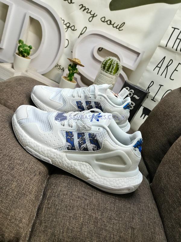 Adidas Day Jogger "White Blue" - White/Blue - GW4912-1 Classic Originals Shoes