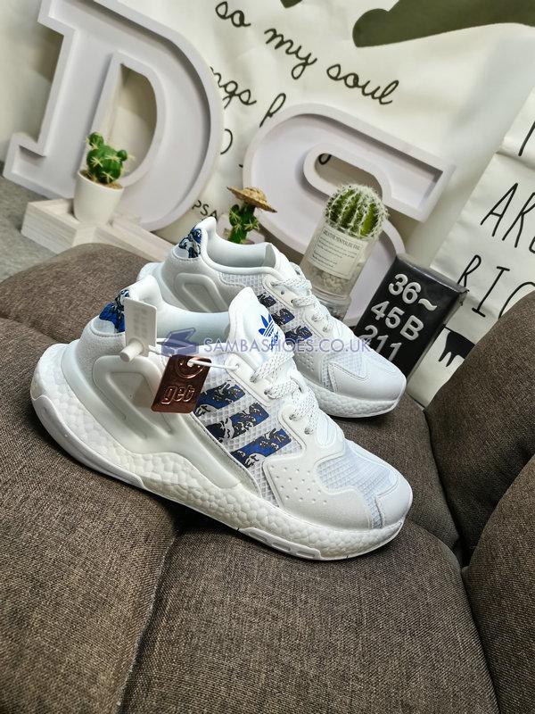 Adidas Day Jogger "White Blue" - White/Blue - GW4912-1 Classic Originals Shoes