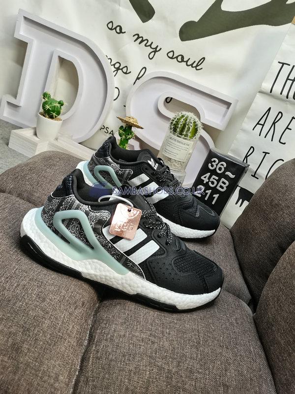 Adidas Day Jogger "Black White Jade" - Black/White/Jade - FW4818-1 Classic Originals Shoes