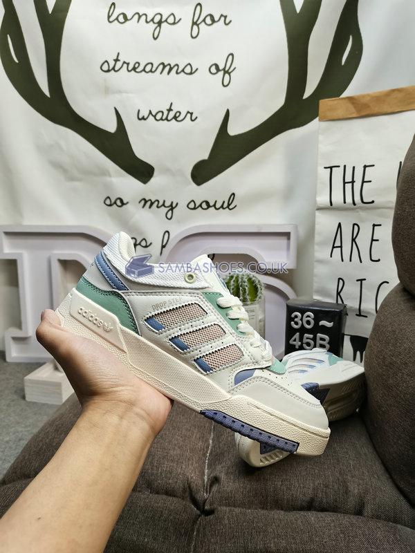 Adidas Drop Step Low "White Green Purple" - White/Green/Purple - IE1834 Classic Originals Shoes