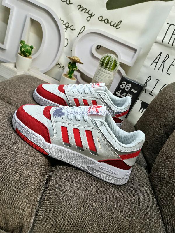 Adidas Drop Step Low "Red White Grey" - Red/White/Grey - GY2028-1 Classic Originals Shoes