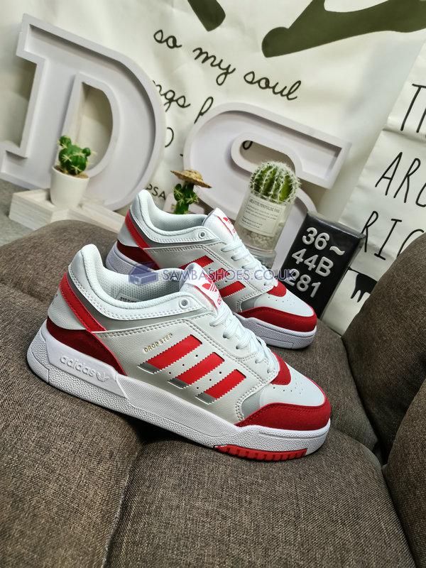 Adidas Drop Step Low "Red White Grey" - Red/White/Grey - GY2028-1 Classic Originals Shoes