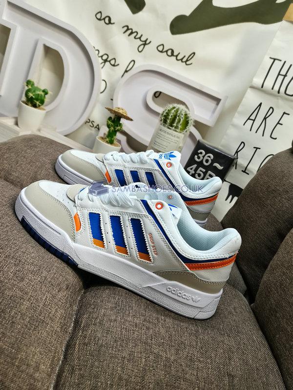 Adidas Drop Step Low "White Blue Orange" - White/Blue/Orange - HP2230 Classic Originals Shoes