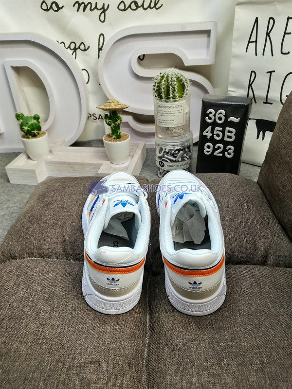 Adidas Drop Step Low "White Blue Orange" - White/Blue/Orange - HP2230 Classic Originals Shoes