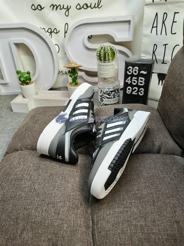 Adidas Drop Step Low "Black Dark Gray White" - Black/Dark Gray/White - GW9733 Classic Originals Shoes