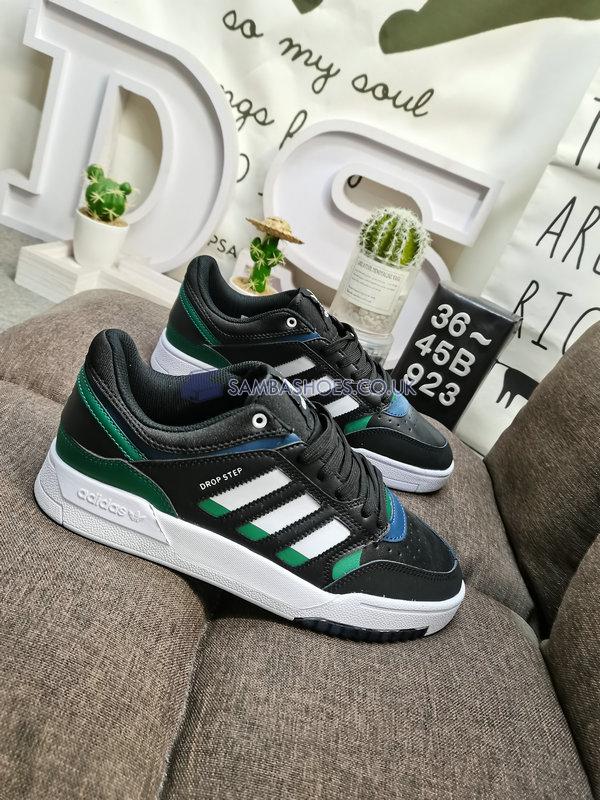 Adidas Drop Step Low "Black Green White" - Black/Green/White - HP2247 Classic Originals Shoes