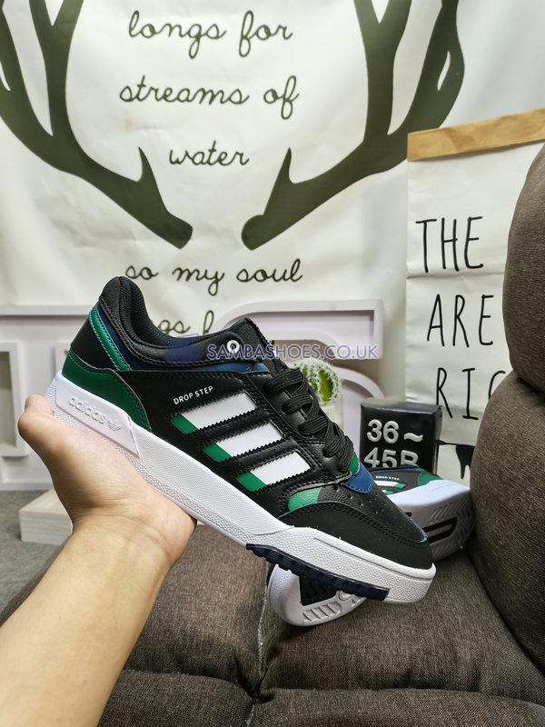 Adidas Drop Step Low "Black Green White" - Black/Green/White - HP2247 Classic Originals Shoes