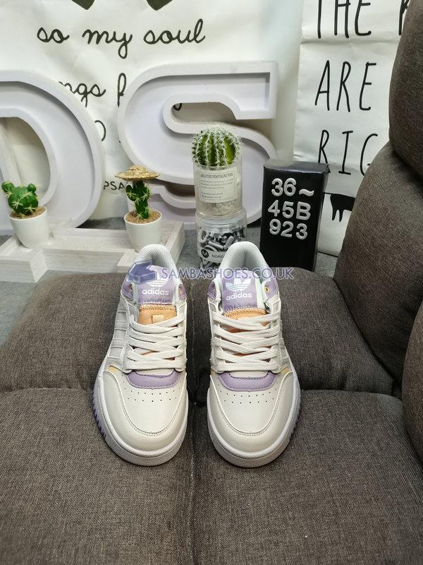 Adidas Drop Step Low "Cream Purple" - Cream/Purple - GW9736 Classic Originals Shoes