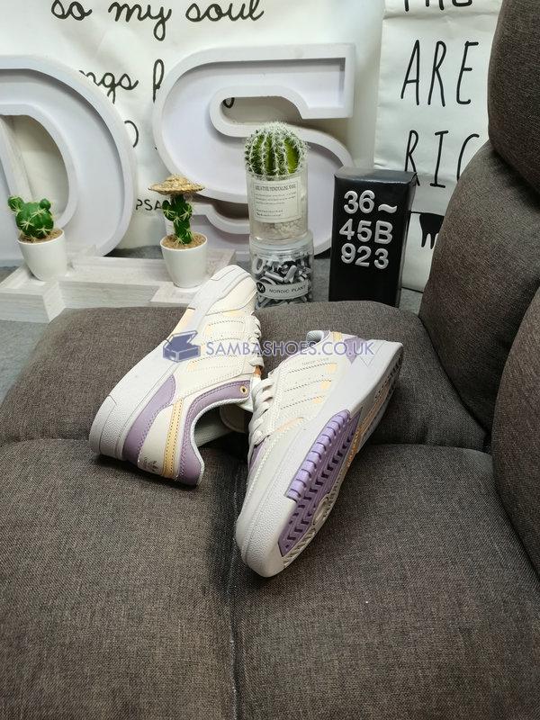 Adidas Drop Step Low "Cream Purple" - Cream/Purple - GW9736 Classic Originals Shoes