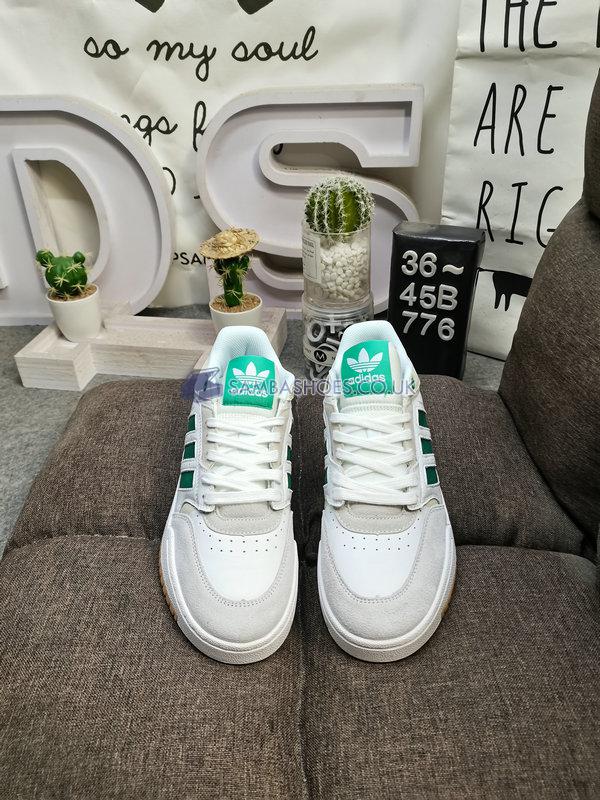 Adidas Drop Step Low "White Semi Court Green" - Cloud White/Semi Court Green/Cloud White - HQ7132 Classic Originals Shoes