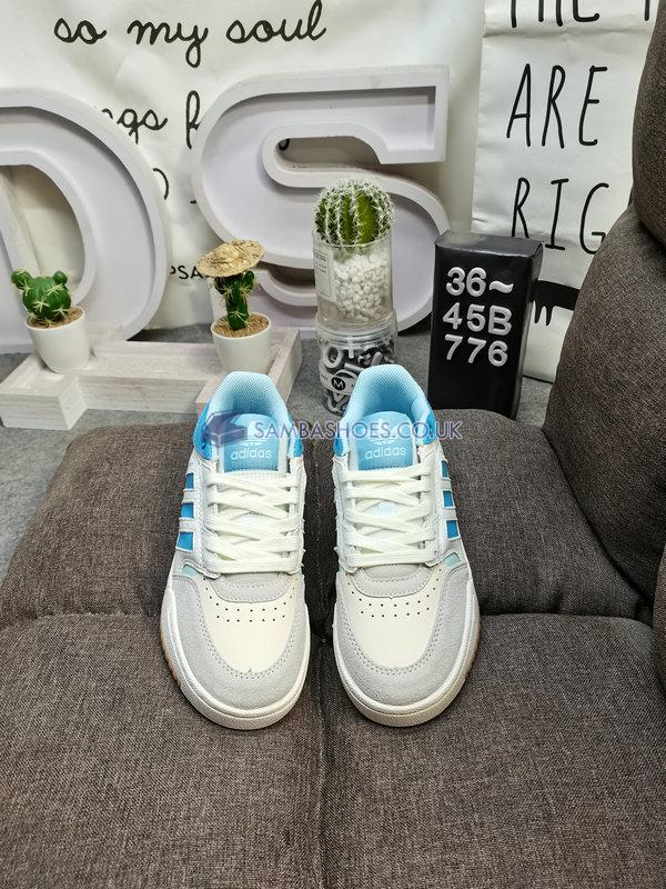 Adidas Drop Step Low "Off White Hazy Blue" - Off White/Hazy Blue/Almost Blue - HQ7127 Classic Originals Shoes