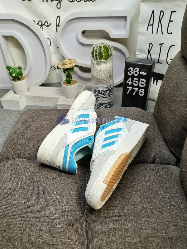 Adidas Drop Step Low "Off White Hazy Blue" - Off White/Hazy Blue/Almost Blue - HQ7127 Classic Originals Shoes