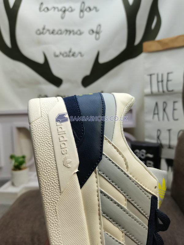 Adidas Drop Step Low "Off White Navy Grey" - Off White/Grey Two/Navy Blue - FZ5702-1 Classic Originals Shoes